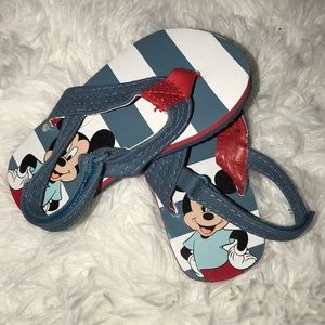 BRAND NEW DISNEY BABY MICKEY MOUSE FLIP FLOPS